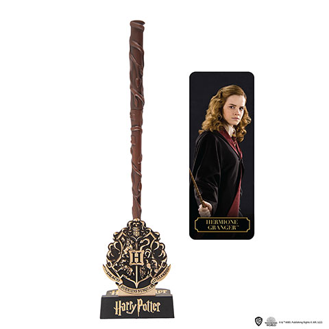 Stylo baguette Hermione Granger et support - Boîte de 9 - Harry Potter