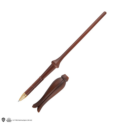 Stylo baguette Luna Lovegood et support - Boîte de 9 - Harry Potter