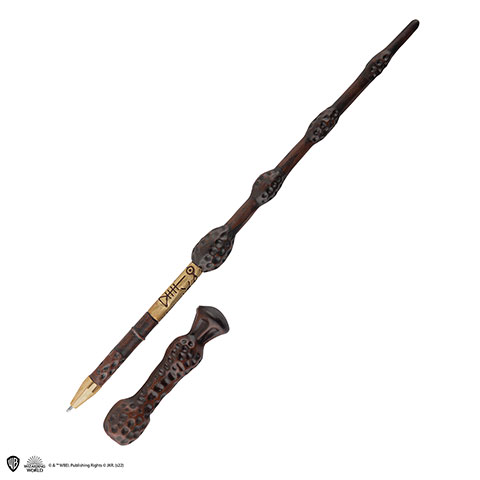 Stylo baguette Albus Dumbledore et support - Boîte de 9 - Harry Potter