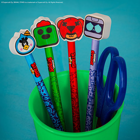 Crayon et gomme 8-bit - Brawl Stars Crayon et gomme 8-bit - Brawl Stars