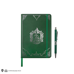 CR5602-Carnet deluxe et stylo Serpentard- Harry Potter