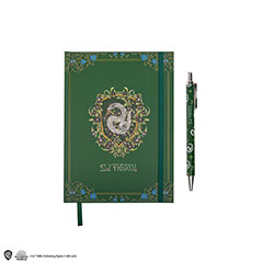 CR5612-Libreta deluxe y bolígrafo Slytherin - Harry Potter