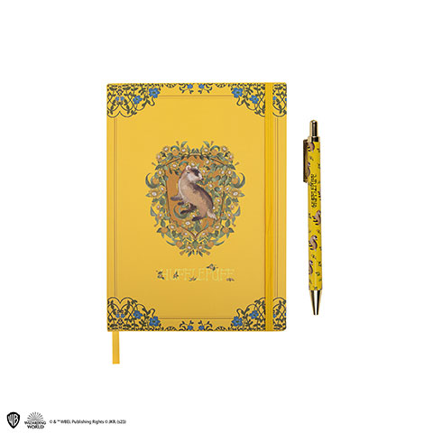 Carnet deluxe et stylo Poufsouffle - Harry Potter