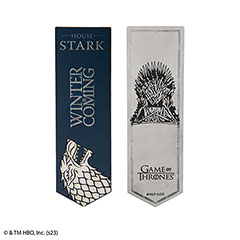 CR5660-Marque-page métal - Stark - Game of Thrones