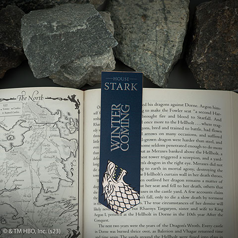 Marque-page métal - Stark - Game of Thrones