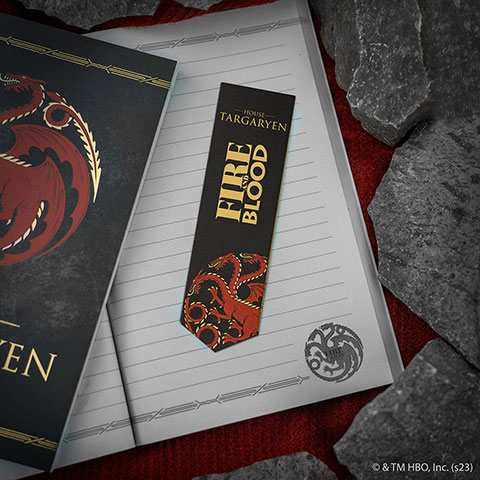 Marque-page métal - Targaryen - Game of Thrones