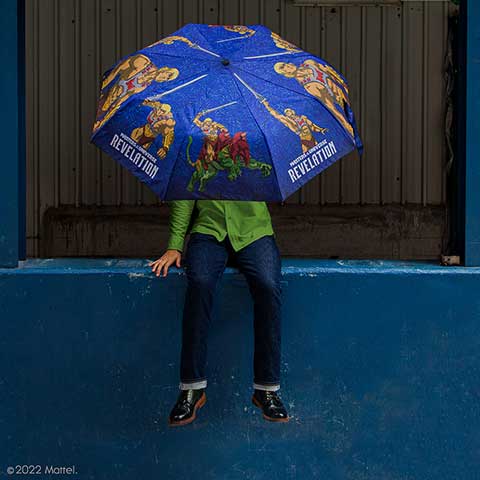 Parapluie Musclor et Battlecat - Maîtres de l’univers