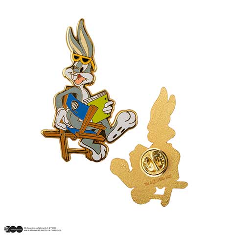 Set de 3 pin’s Bugs et Daffy à Warner Bros Studio - Looney Tunes - WB 100th