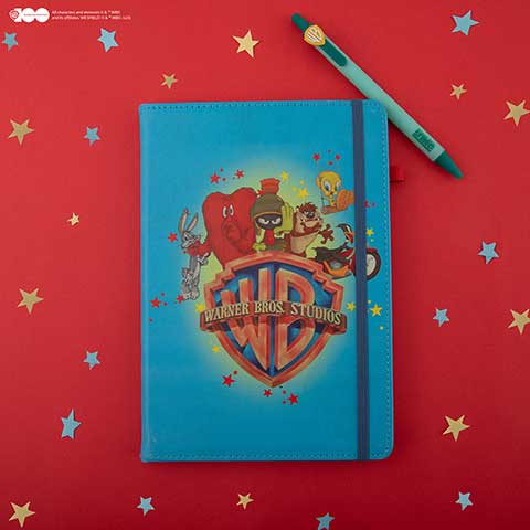 Carnet et stylo Looney Tunes - WB 100th