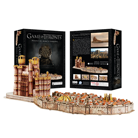 Puzzle Ville de Port Réal - 260 pcs - Game of Thrones - 4D Cityscape