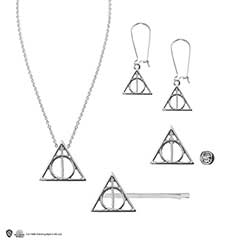 DO3102-Pack de 4 bijoux Reliques de la Mort - Harry Potter