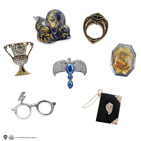 Pack de 7 pin’s Horcruxes - Harry Potter