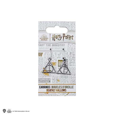 Boucles d’oreilles Reliques de la Mort - Harry Potter