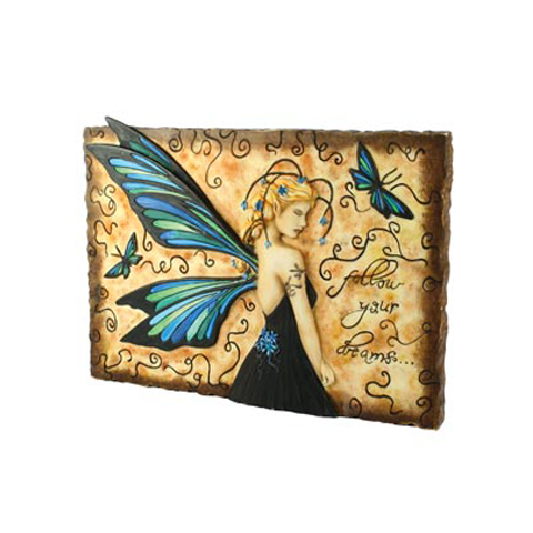 Jessica Galbreth - plaque murale- Follow Your Dreams