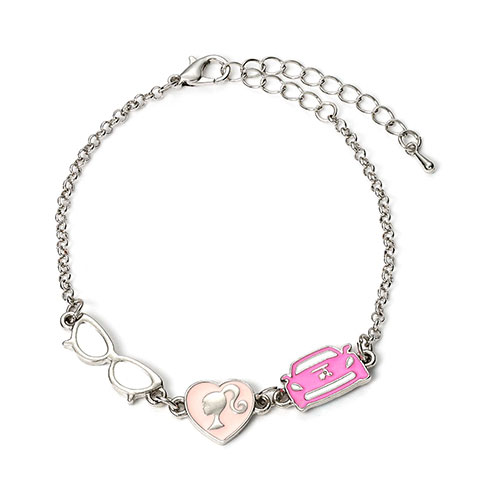 Bracelet Charms roses - Barbie