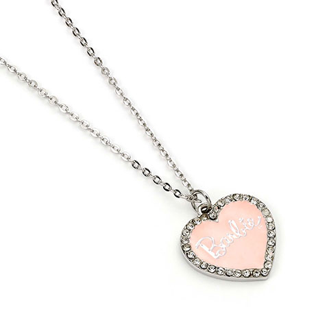 Collier Barbie cœur rose - Barbie