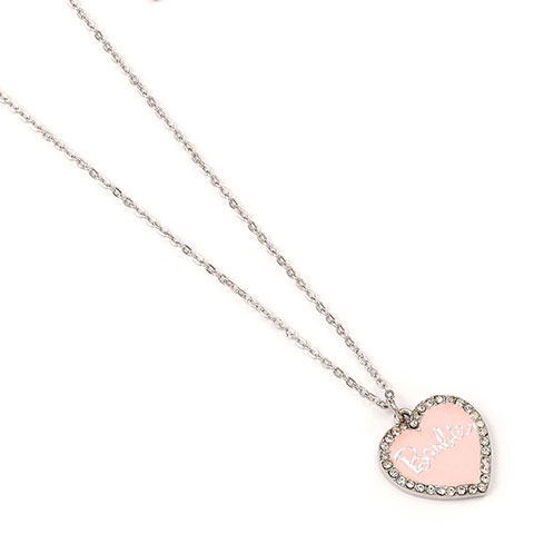 Collier Barbie cœur rose - Barbie