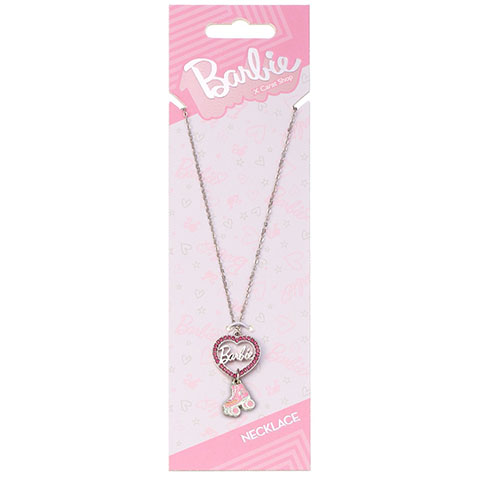 Collier cœur et patin à roulettes - Barbie