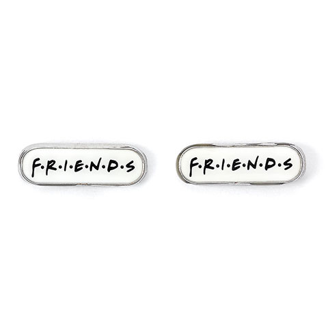 Lot boucles d’oreilles cadre tasse de café logo - Friends