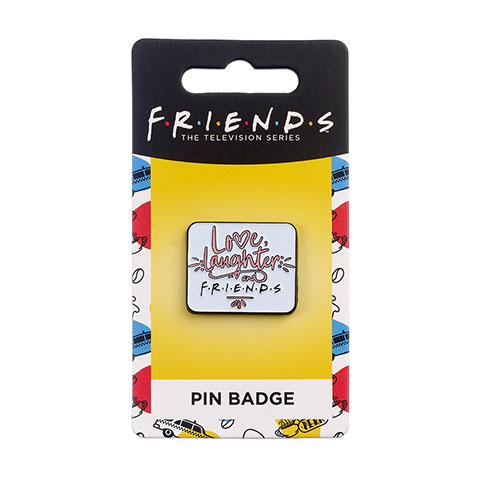 Badge pin’s Love, laughter and friends - Friends