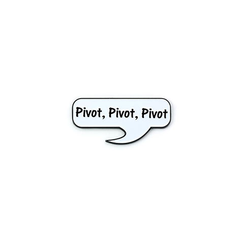 Badge pin’s Pivot, pivot - Friends