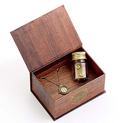 EGSWNX630-Boîte cadeau Collier et Boucles d’oreilles Retourneur de Temps