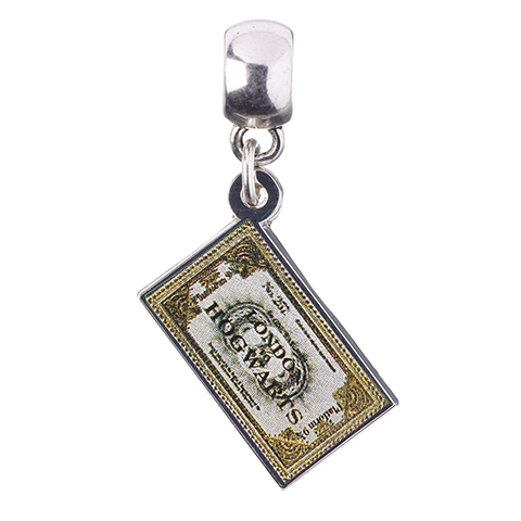 Pendentif Charm Ticket du Poudlard Express