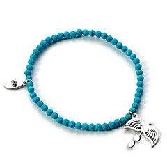 EHPCR0586-Bracelet Charm à perle bleu Diadème de Serdaigle - Argent 925 - Harry potter