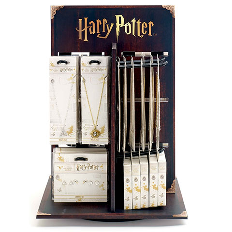 Display bijoux plaqués argent - Harry Potter