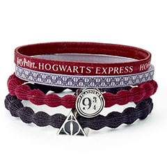 EHPEB0234-Official Harry Potter Platform 9 3/4 & Deathly Hallows Hair Band Set