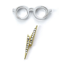 EHPPB0176-Badge pin’s lunettes et éclair - Harry Potter