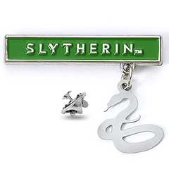 EHPPB0221-Slytherin plaque pin badge - Harry Potter