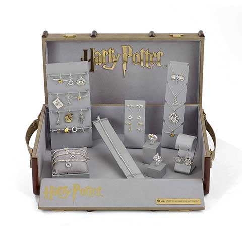Starter pack Coffre Bracelets et Charms en argent - Harry Potter
