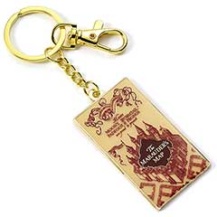 EKR000118-Porte-clés Carte du Maraudeur - Harry Potter