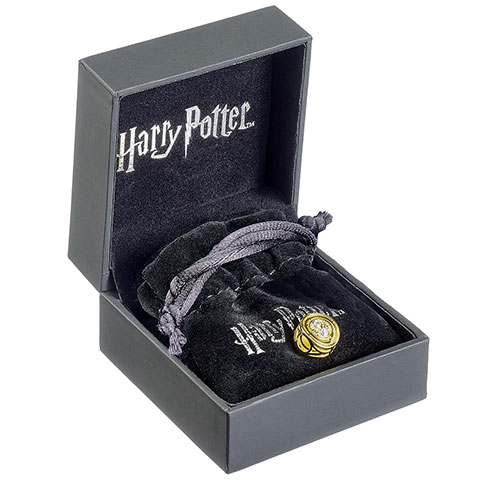 Perle - Retourneur de temps - plaqué or avec cristaux - Harry Potter