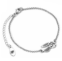 ESCB00525-Pulsera Charm Snitch dorada - Harry Potter