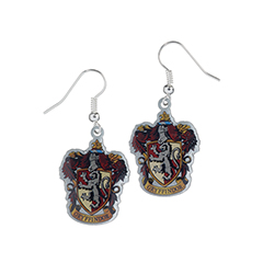 EWE0022-Gryffindor Crest Earrings