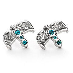 EWES00124-Pendientes tiara Ravenclaw - Harry Potter