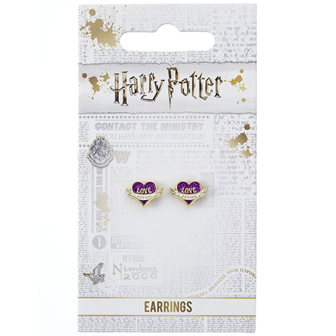 Boucles d’oreilles philtre d’amour - Harry Potter