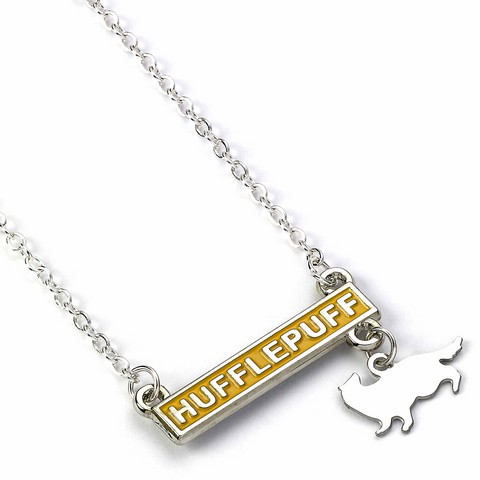 Collier Plaque Poufsouffle - Harry Potter