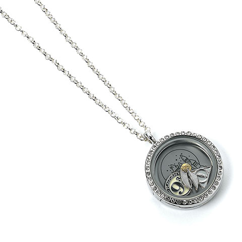 Collier médaillon 3 Charms - Harry Potter