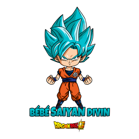 Bébé super Saiyan Divin Goku - Dragon Ball Super Bébé super Saiyan Divin Goku - Dragon Ball Super