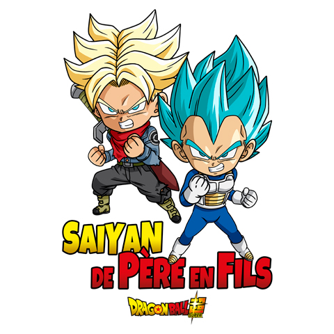 Saiyan de père en fils - Trunks et Vegeta - Dragon Ball Super