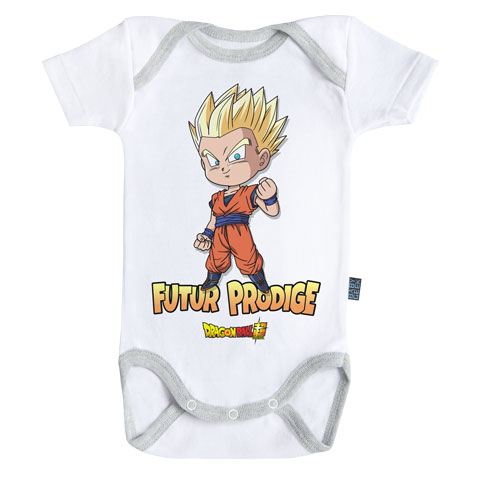 Futur Prodige - Gohan - Dragon Ball Super - Body Bébé manches courtes