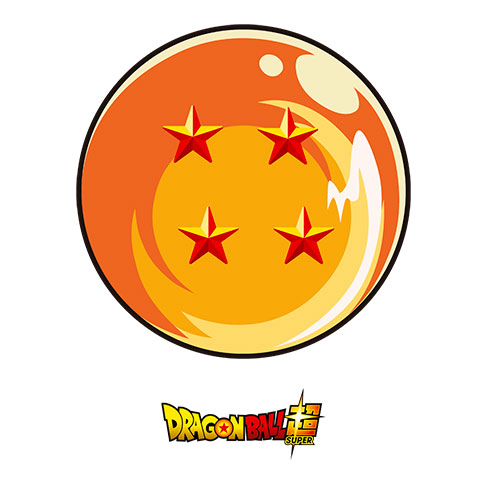 Boule à 4 étoiles - Dragon Ball Super Boule à 4 étoiles - Dragon Ball Super
