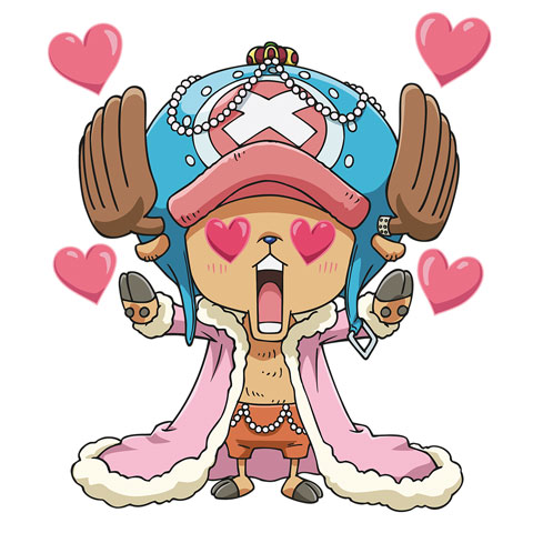 Chopper cœurs - One Piece