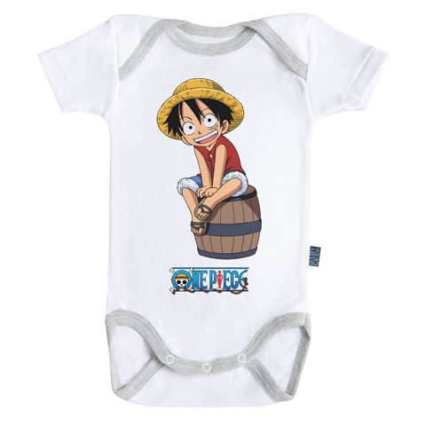 Luffy - One Piece - Body Bébé manches courtes