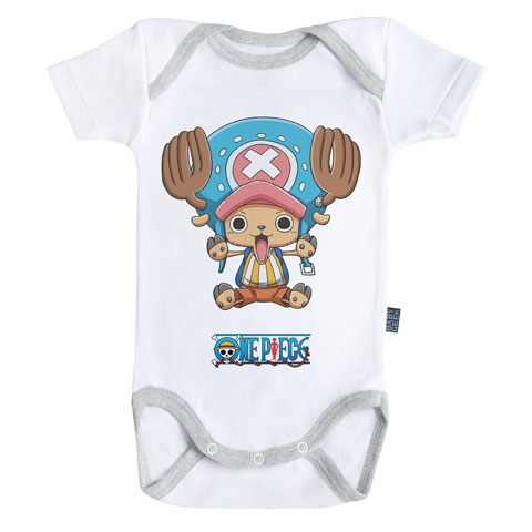 Chopper - Free Hugs - One Piece - Body Bébé manches courtes Chopper - Free Hugs - One Piece - Body Bébé manches courtes