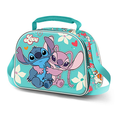 Lunch Bag 3D Stitch et Angel - Lilo et Stitch