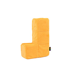 LAB340076-Peluche L orange - Tetris